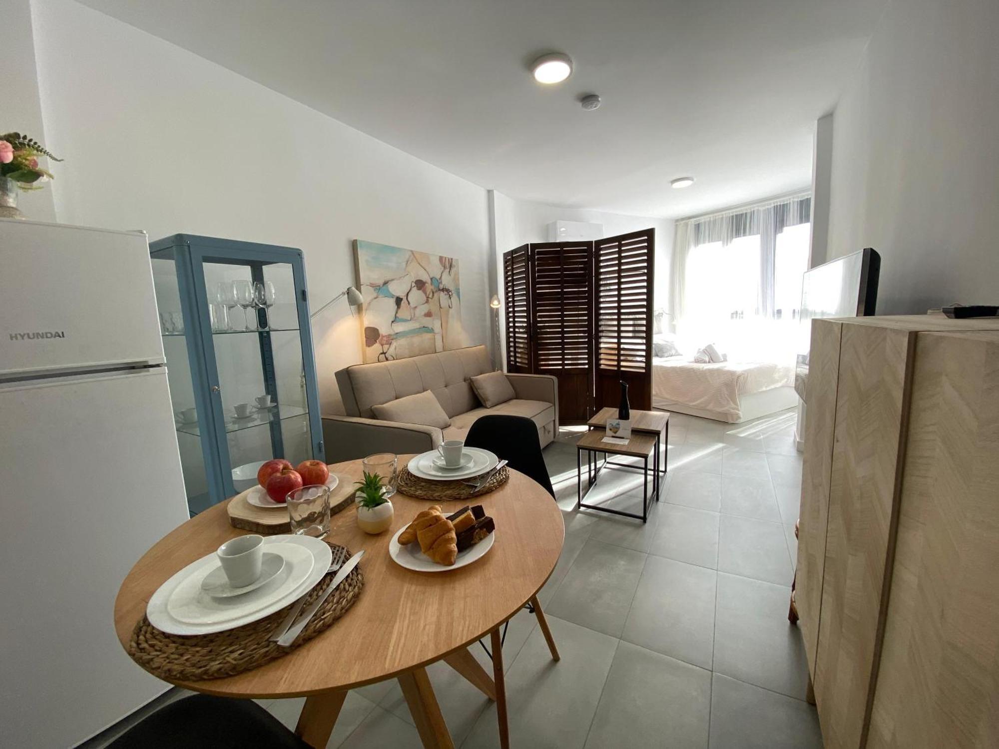 Loft primera línea playa, Cabo de Gata, Wifi Lägenhet Retamar  Exteriör bild