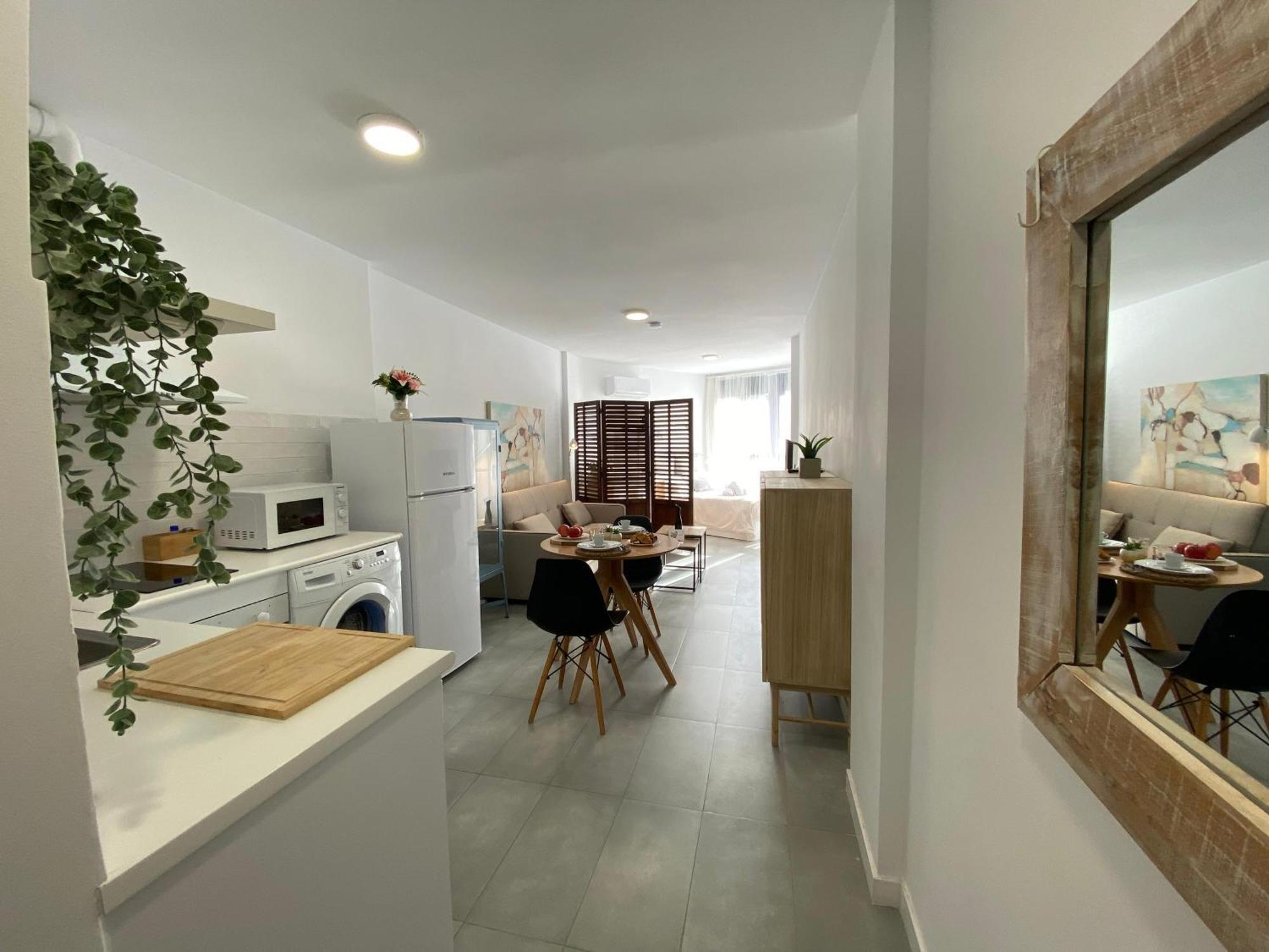 Loft primera línea playa, Cabo de Gata, Wifi Lägenhet Retamar  Exteriör bild