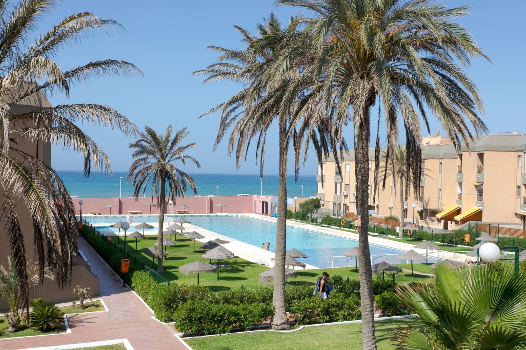 Loft primera línea playa, Cabo de Gata, Wifi Lägenhet Retamar  Exteriör bild