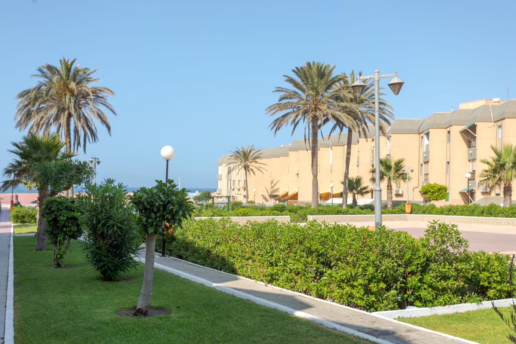 Loft primera línea playa, Cabo de Gata, Wifi Lägenhet Retamar  Exteriör bild