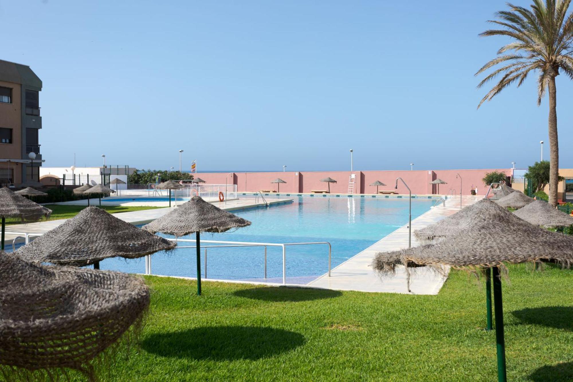 Loft primera línea playa, Cabo de Gata, Wifi Lägenhet Retamar  Exteriör bild