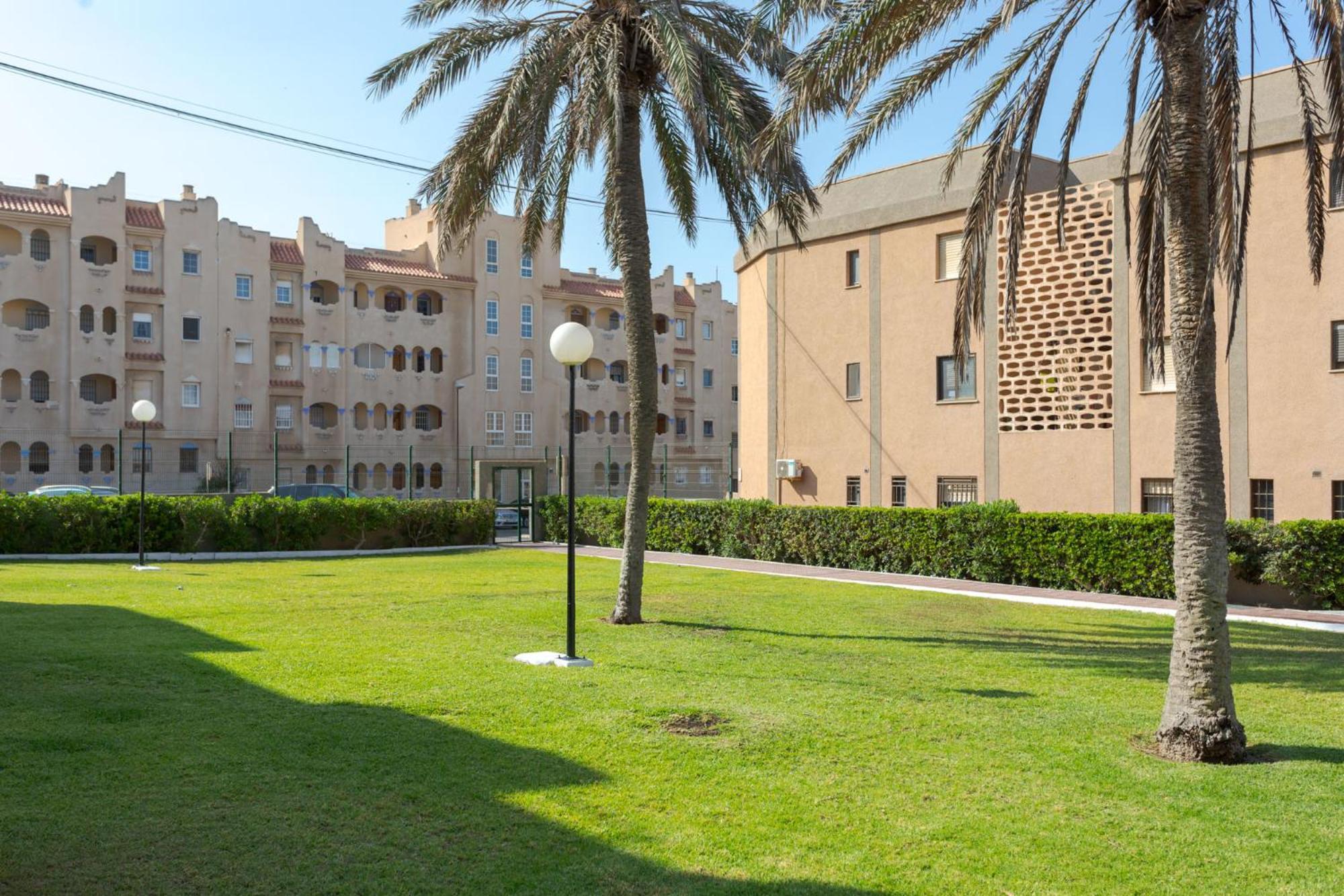 Loft primera línea playa, Cabo de Gata, Wifi Lägenhet Retamar  Exteriör bild