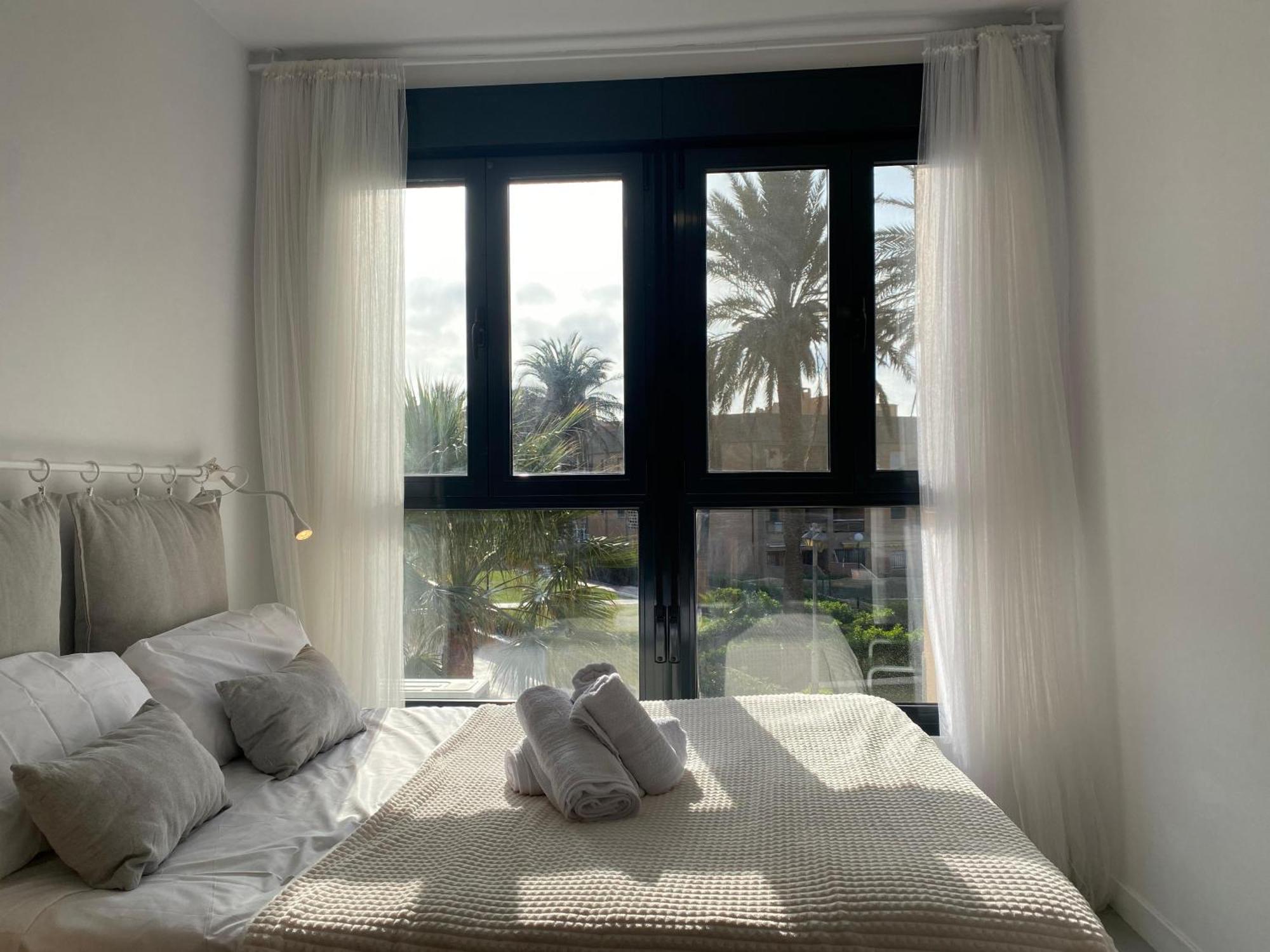 Loft primera línea playa, Cabo de Gata, Wifi Lägenhet Retamar  Exteriör bild